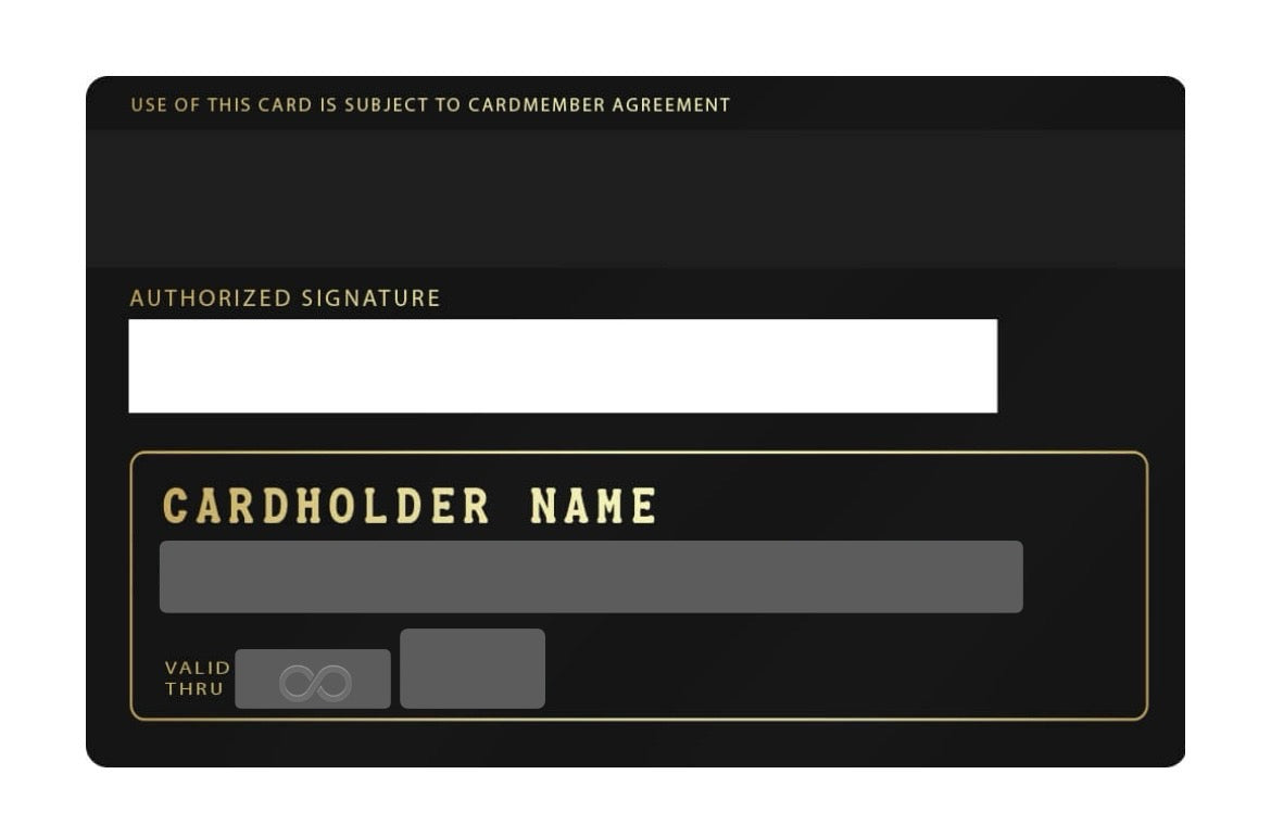 Custom Engraved BitcoinTech  Visa Card | Cryptocurrency