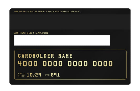 Custom Engraved BitcoinTech  Visa Card | Cryptocurrency
